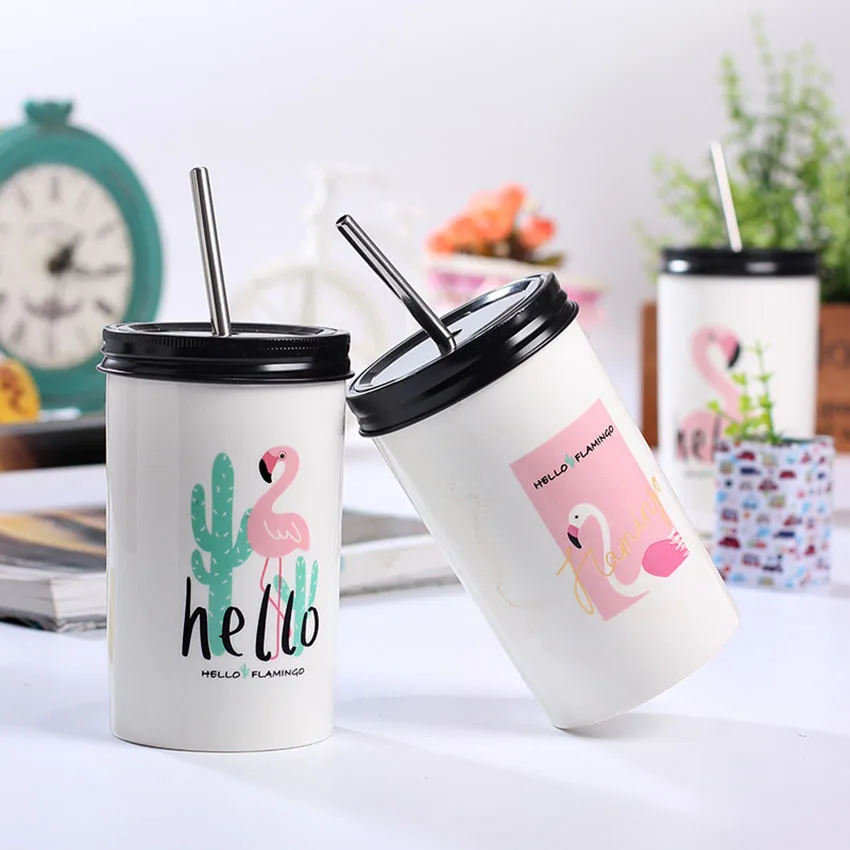 Zogift 480ml Without Handle Stoneware Coffee Mug Without Handle White