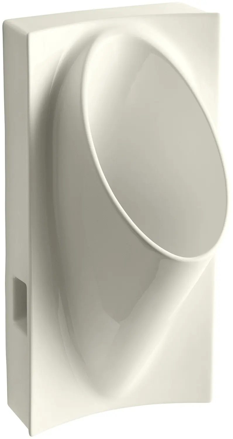 Kohler K-4918-96 Steward Waterless Urinal, Biscuit