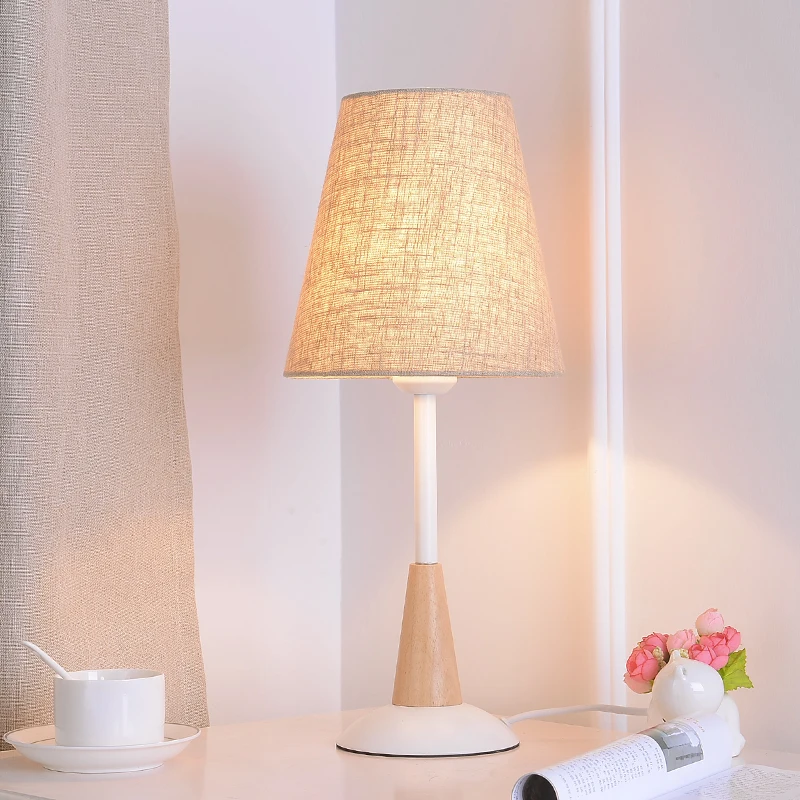 Nordic simple table lamp modern warm fashion eyeshield bedroom lamp personality fashion creative decorative lighting