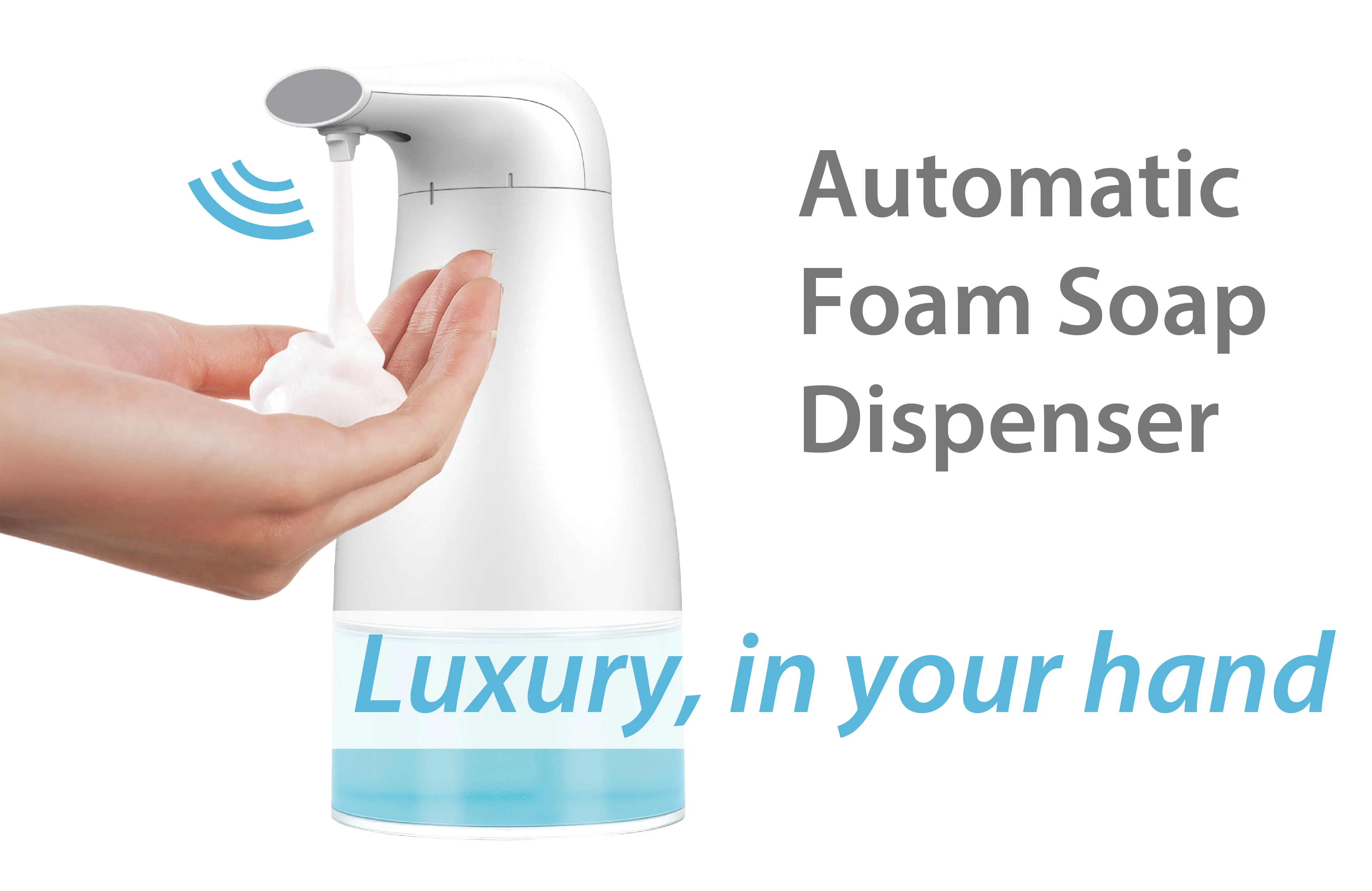 Luxury Infrared Induction Soap Dispenser Mounted Foam Auto Soap