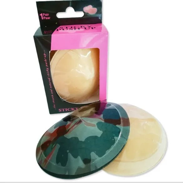 New Heart Padding Magic Bra Insert Pads Push Up Gel Adhesive Breast Enhancer Bikini Silicone Bra 