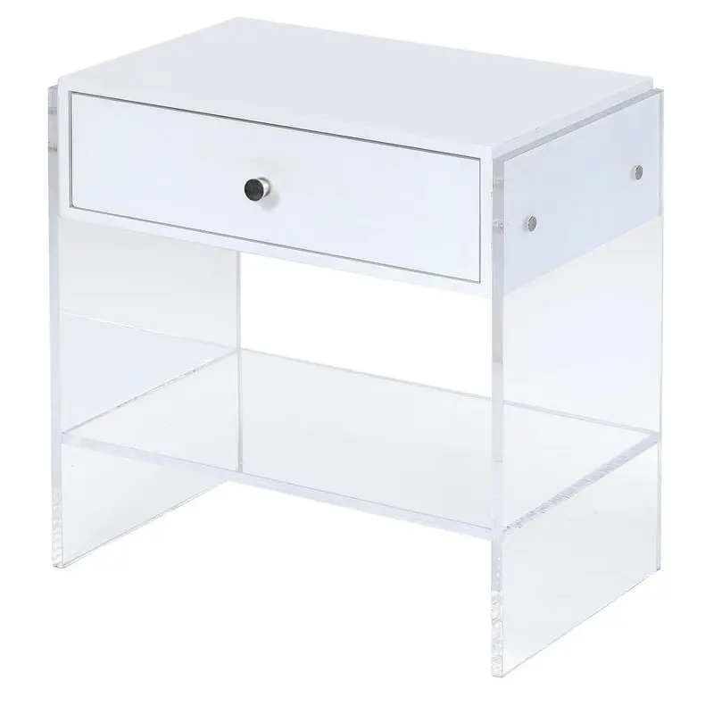 Clear Acrylic Bedside Table Buy Folding Bedside Table,Acrylic