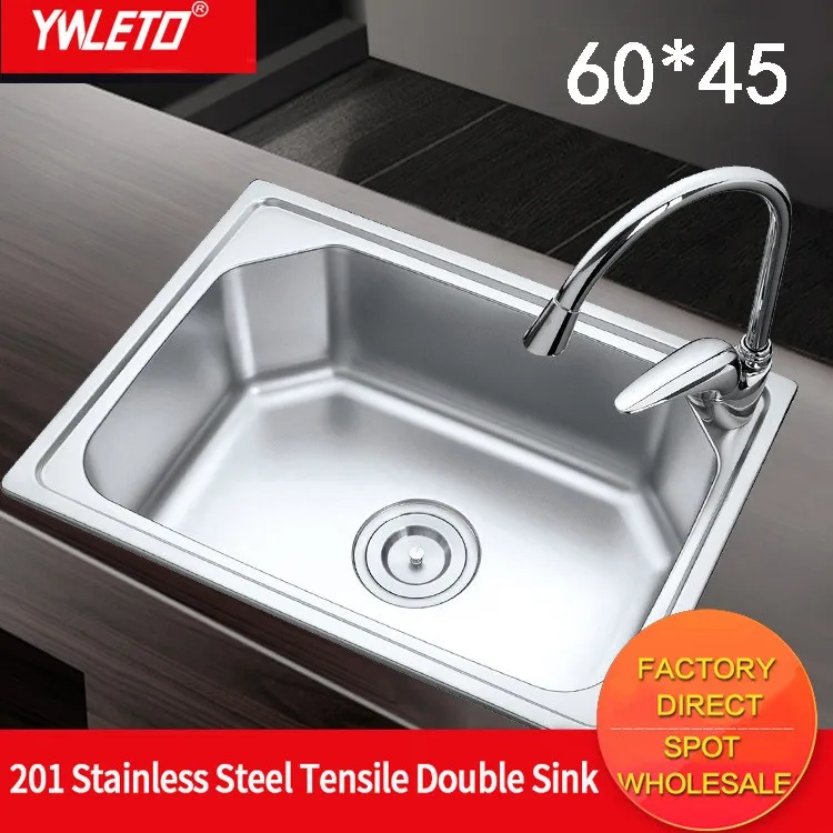 6045b 304 Stainless Steel Single Bowl Kitchen Sink Wholesale Buy