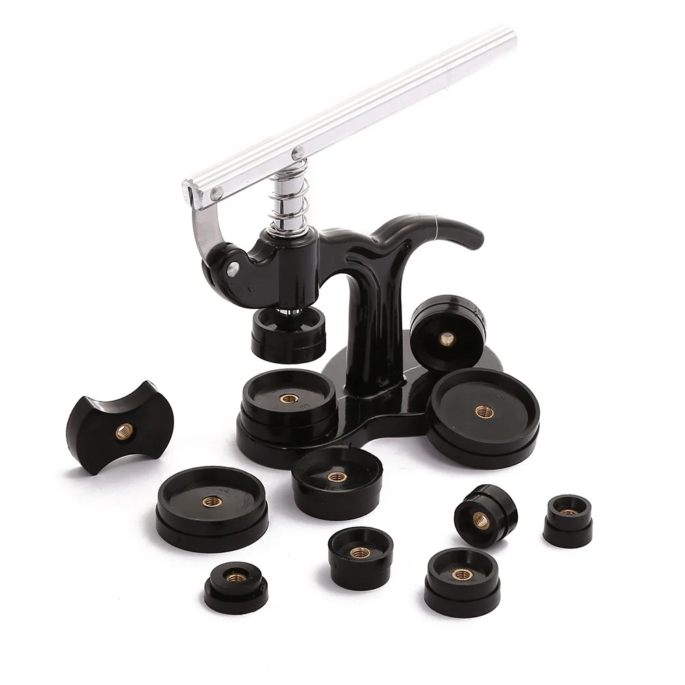Watch Back Case Cover Press Presser Closer Watchmakers Precious Repair Tool Kit Set