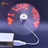 Best Selling LED Message Mini Fan USB portable fan