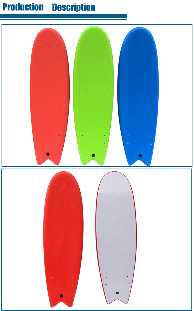 Wholesale Oem Epoxy Fiberglass Surfboards Epoxy Cheap Popular Shape
