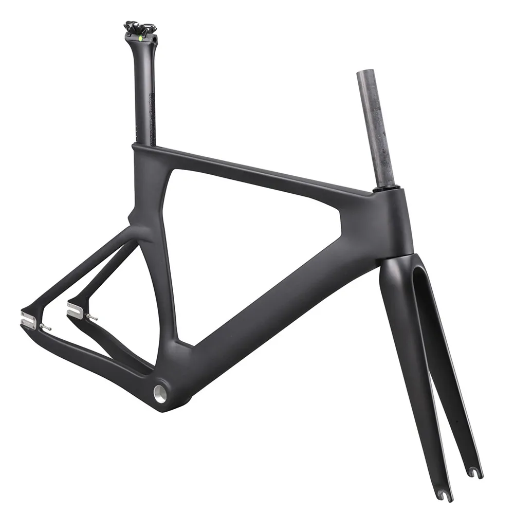 

ICAN New carbon Track Frame, High Quality Carbon fixie gear bicycle frame