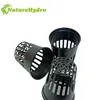 2 Inch 50mm Plastic Pp Black Flower Net Pots For Hydroponics Aquaponics