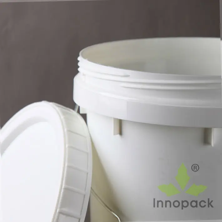 Food Grade Plastic Pails 20 Liters,20l Empty Buckets For Packing Seed