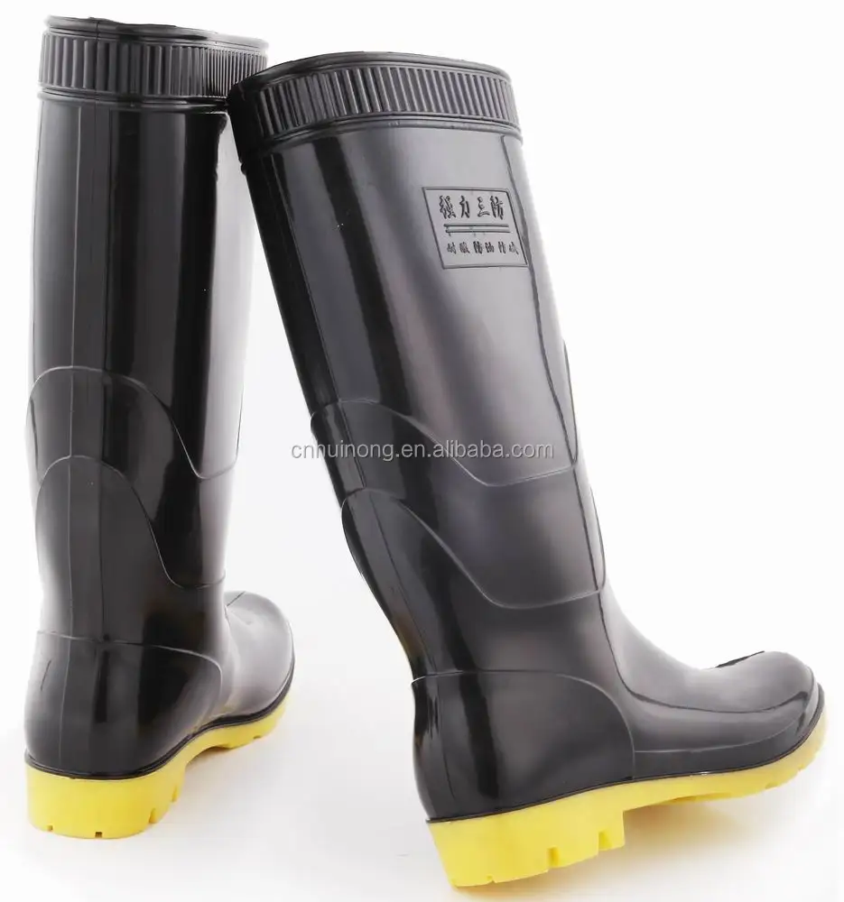 cheap black rain boots