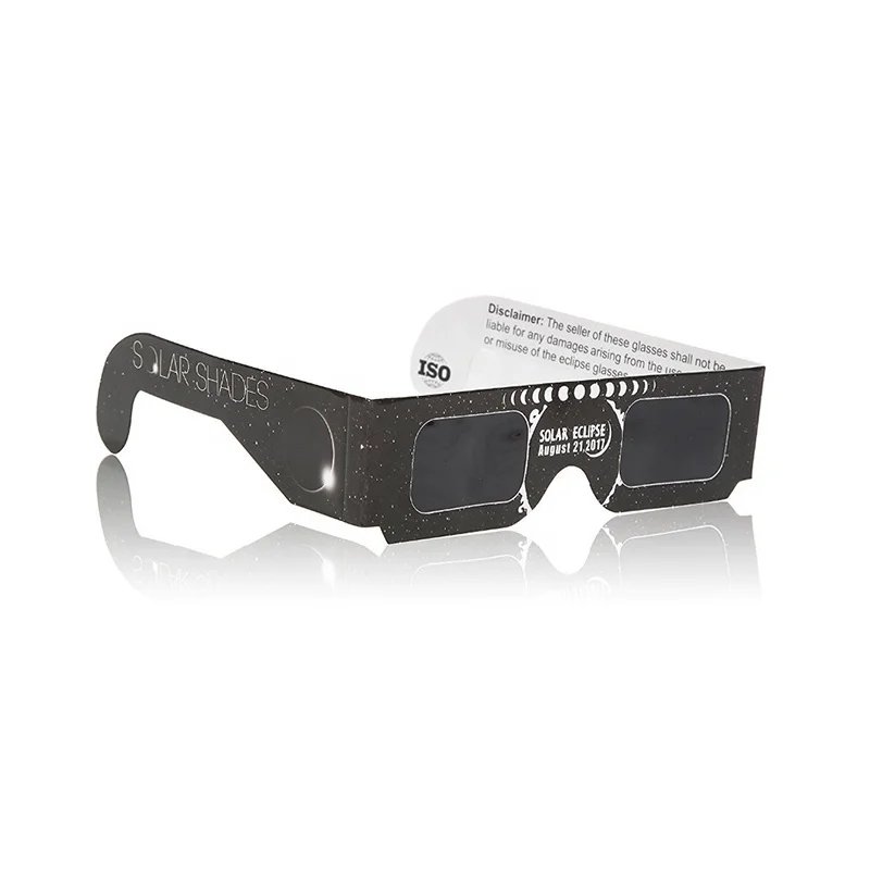 
2019 Hot Selling Promotional Custom Paper 3D Solar Eclipse Glasses 