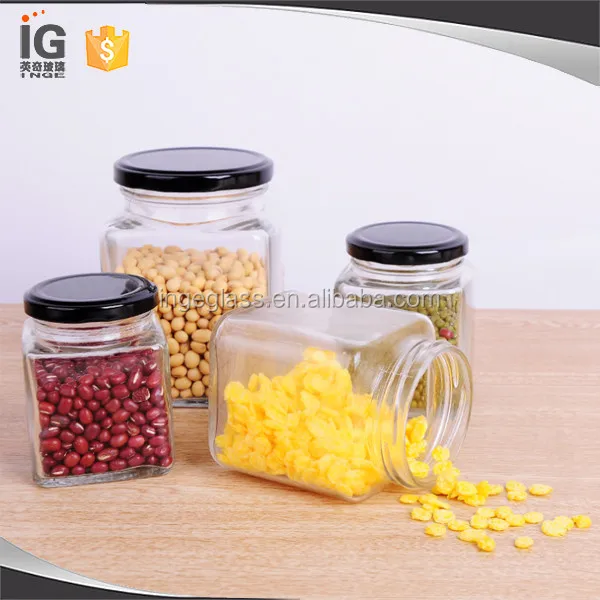 Square Glass Honey Jars Wholesale Empty Glass Honey Jar Buy Square