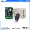 High quality wireless rf 433mhz real time 2 channel momentary receiver switch