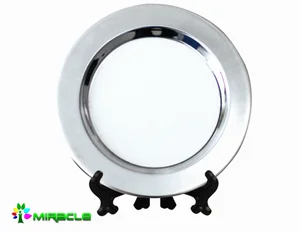 Image of Sublimation Round Metal Plate 4",Sublimation Disc Award