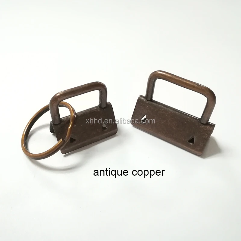 Wholesale Key Fob Hardware 25mm 32mm Keychain Split Ring For Wrist