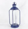 Metal fashional cheap vintage colored hurricane lantern for wedding and Christmas occasion