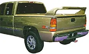 JSP Universal 64 inch Truck Bed Cover Rear Wing Spoiler Ram Style Primed 333047