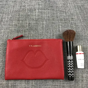 flat cosmetic pouch