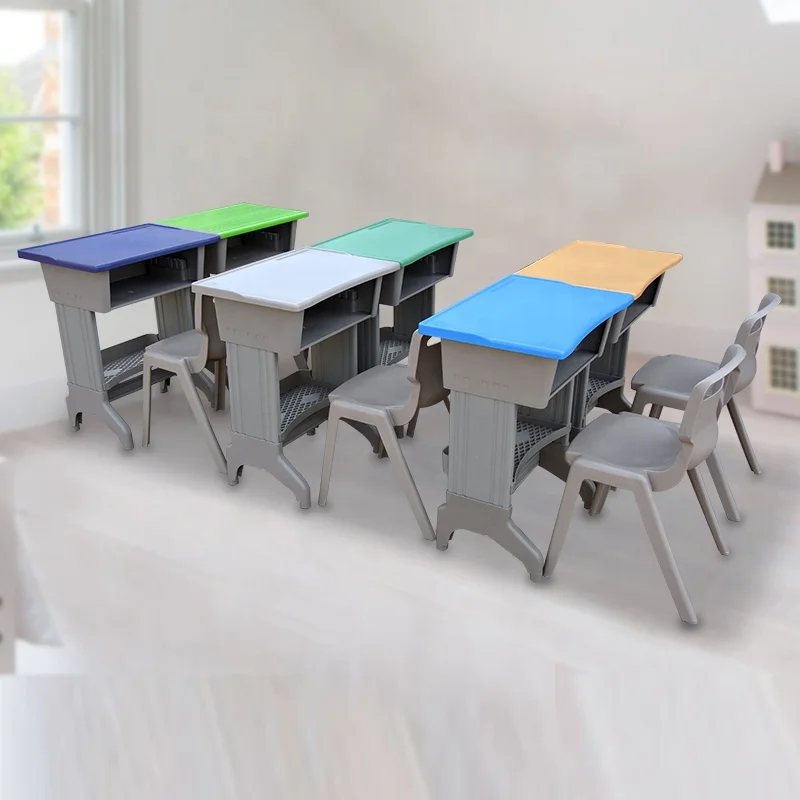 
ergonomic student desk and chair set for middle high school 