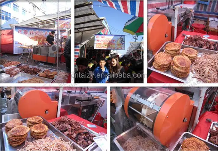 Squid Baking Machine Dry Squid Press Machine Squid Cutting Machine