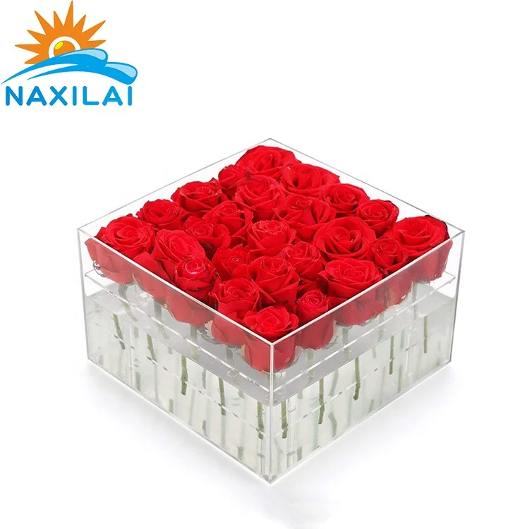 acrylic flower box,9
