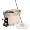 Tv home shopping clean product high quality bucket spin mop, easy mop with pedal