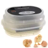 Egg Incubator 9~12 Eggs Digital Automatic Turning Hatcher Temperature Control