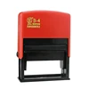 Red Mobile Self Inking Plastic Number Date Roller Stamp