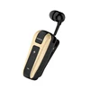 Best sellers tws earphones bt airline headset wireless earbuds with Clip and retractable function