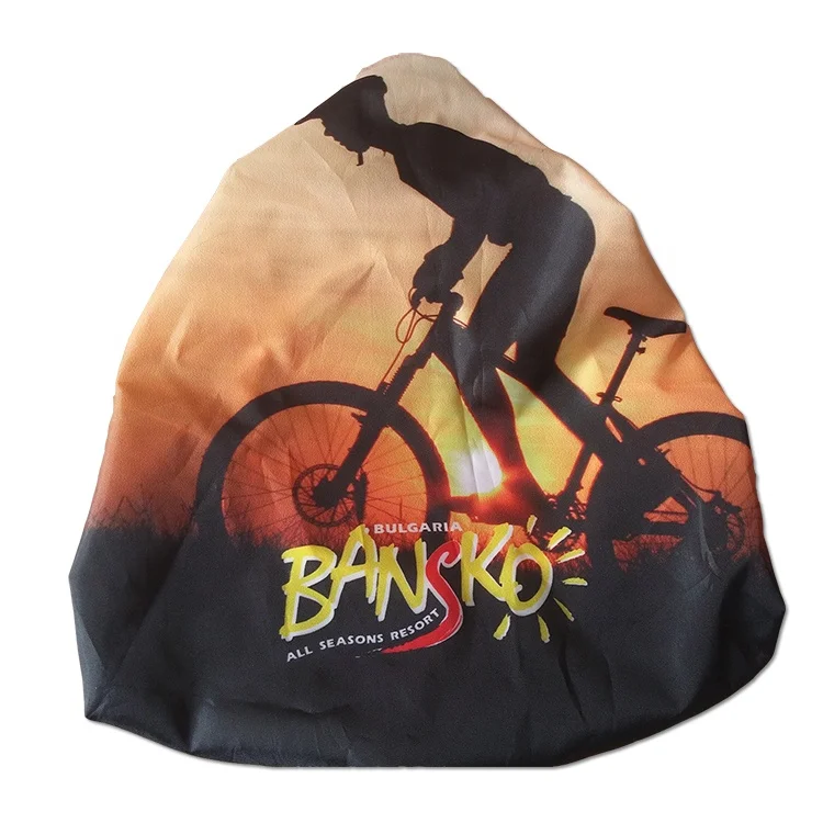Water Resistant Customized Advertising Bicycle Seat Cover For Bike Accessories