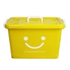 Top Seller High Quality Smile Face 25L Custom Plastic Storage Box
