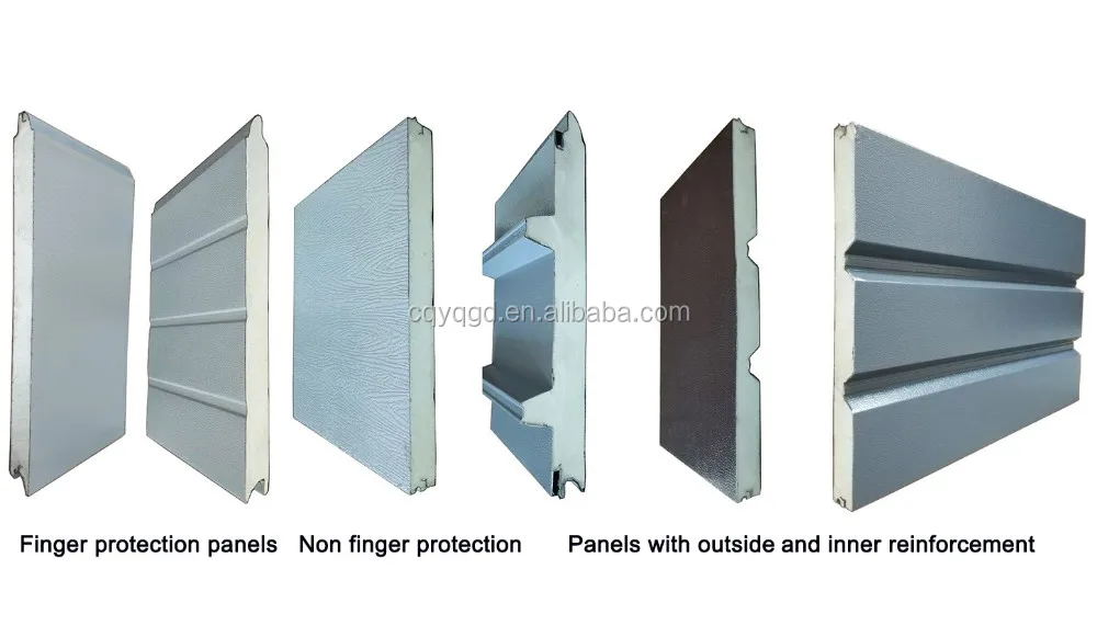 High Quality Low Price Auto Iron 5 Panel Garage Door supplier