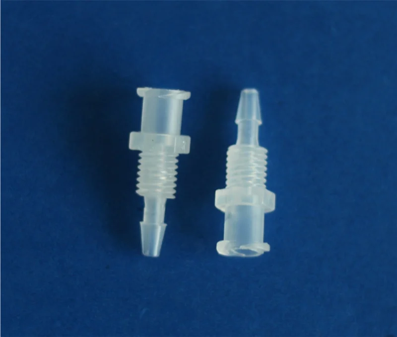 Plastic Thread Panel Mount Bulkhead Female Luer Lock Fitting Coupler