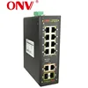 DIN35 rail-type OEM ODM 10-Port 10/100M Industrial PoE Switch ONV-IPS31108PFB