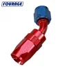 Reusable Racing Auto Parts 30 Degree Elbow Aluminum Swivel Hose End Oil Fuel Fitting Connector
