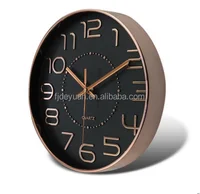 

Quartz analog type 3d wall clock for living room decoration