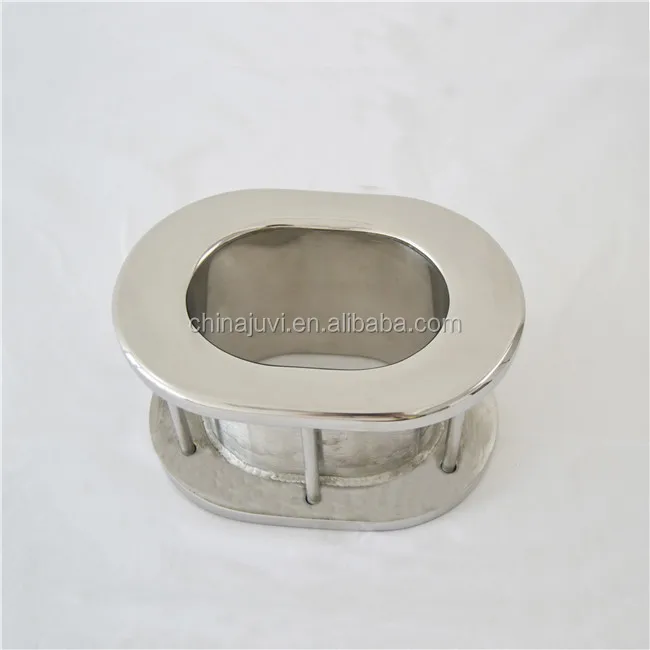 Marine Winch Rope Chain Guide Silver Hawse stainless steel Fairlead for boat yacht