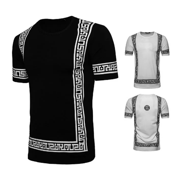 

Fashion printing slim fit wholesale hip hop cotton fabric cultural tshirt men clothing in Stock / OEM Custom, As per your requirements or pantone code