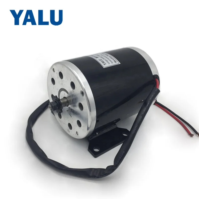 YALUMOTOR MY1020- 2  ZY1020 24V 36V 48V 500W Razor MX500 Dirt Rocket Bike Electric Scooter Motor With or Without Install Bracket