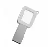 Brushed Metal USB Flash Drive USB Memory Stick With Square Screen