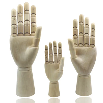 Size25cm/30cm/36cm Wooden Hands Model - Buy Wood Mannequin Hand,Wood ...