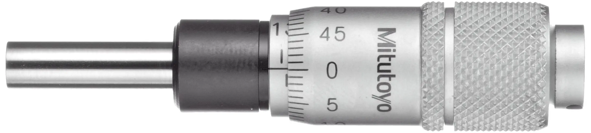 0-6.5mm Range Plain Thimble Flat Face 0.01mm Graduation Mitutoyo 148-201 Miniature Micrometer Head +//-0.005mm Accuracy