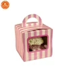 China Product Custom Printed Cake Boxes with Handle
