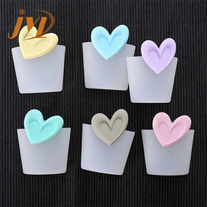 

Food safe silicone tea infuser heart tea strainer