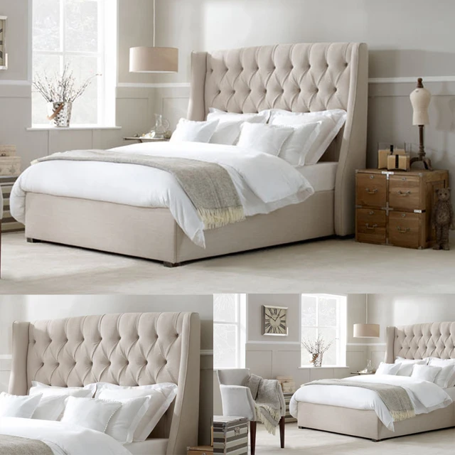greywhite headboard king size wholesale bed frames mattress foundation hotel bed base - Wholesale Bed Frames greywhite headboard king size wholesale bed frames mattress foundation hotel bed base - Wholesale Bed Frames