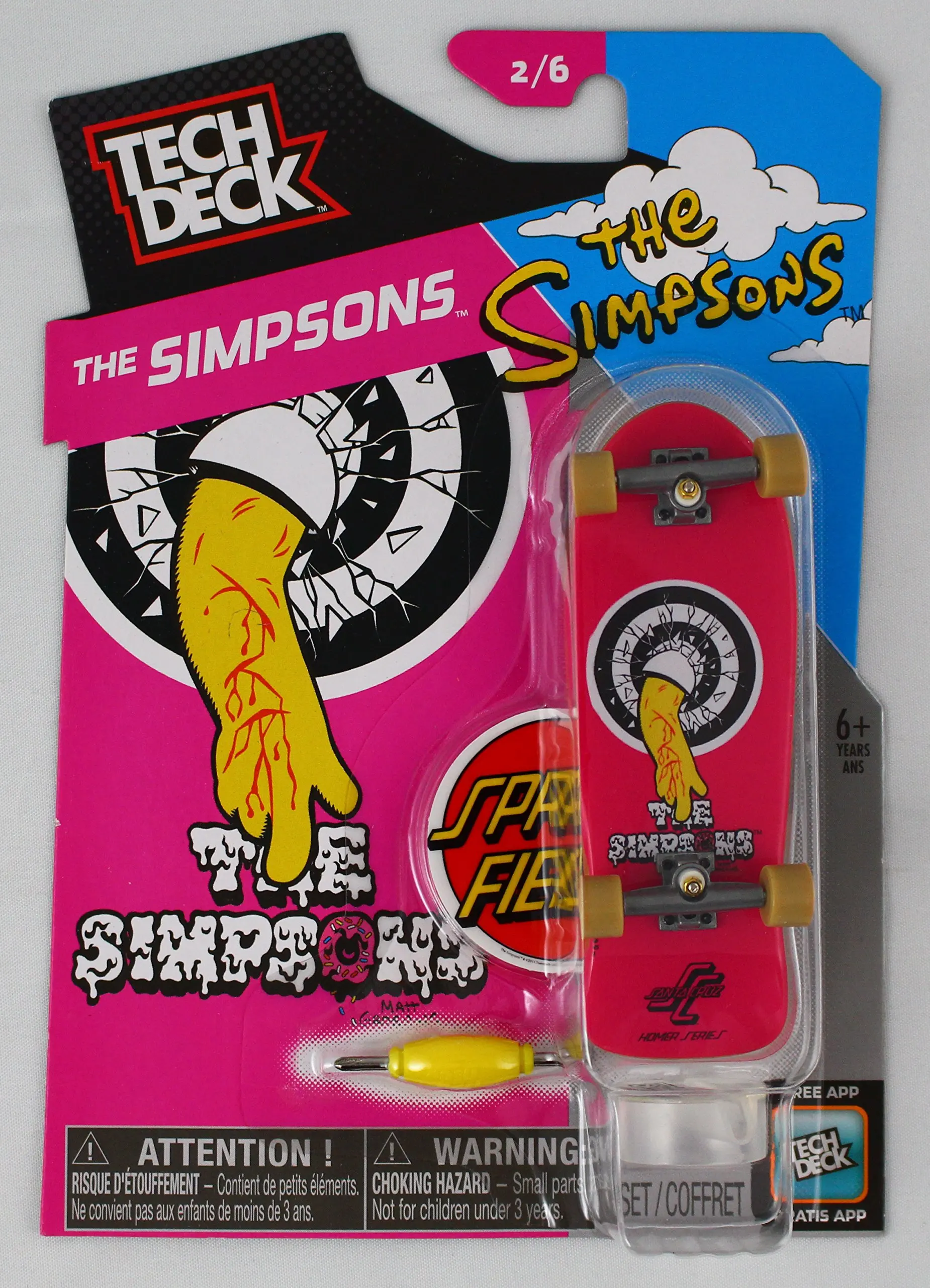 simpsons tech deck