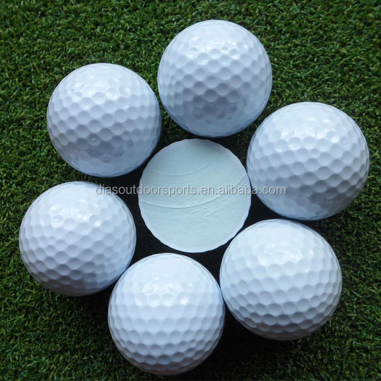 

Wholesale stocked new blank white 2 layer tournament balls