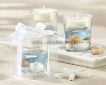 Ac045 Wholesale Sandy Beach Wedding Favors Cheap Glass Candle Holder