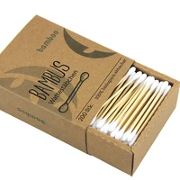 

200pcs double head ear clean buds bamboo stick cotton swabs