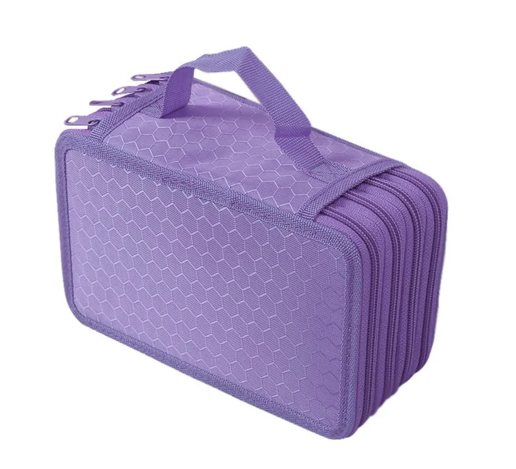 Custom Printed Portable Vanity Beauty Skin Care Case Pink Cosmetic